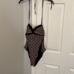 Alter top one piece swim suit